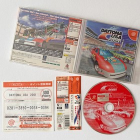 Dreamcast Daytona USA 2001 w/Spine DC SEGA Racing Game Japan JP