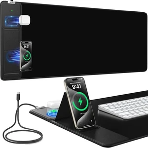 Mouse Pad, Office Desk Mat, Large Gaming Mousepad with Superior Micro-Weave - Picture 1 of 8