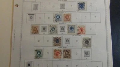 Colección Stampsweis Suecia en páginas Minkus est 800 sellos al '58 Foto 1 de 4