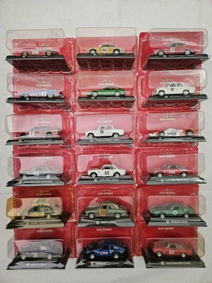 Alfa Romeo Sport Collection 1:43 Die Cast 18 uscite Edicola Nuove No fascicoli - Immagine 1 di 4
