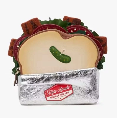 Kate Spade Glamwich 3d Sandwich Crossbody Bag Novelty Purse Handbag NWT KI497 - Image 1 of 4