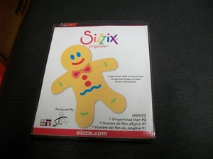 Sizzix Originals Die 655022 Gingerbread Man #2 - Picture 1 of 2