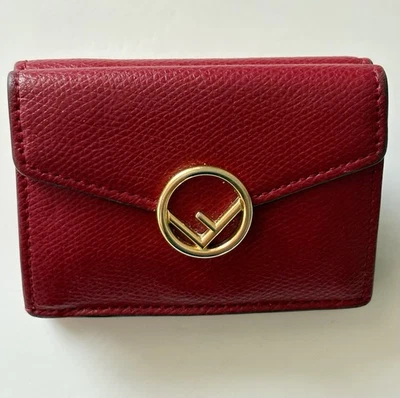 FENDI  Trifold Calf Leather Wallet - Image 1 of 4