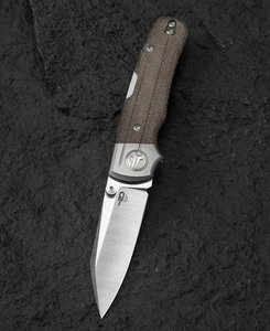 Bestech Knives Tonic 2.88" M390 Blade Green Handle Folding Knife - BT2204C - Picture 1 of 1
