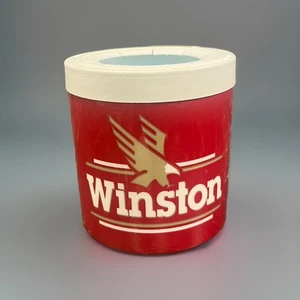 Vintage Winston The Drink Kühlschrank 90er Kühlschrank Dose Koozie Gefrierbarer Kühler Kalt - Bild 1 von 6