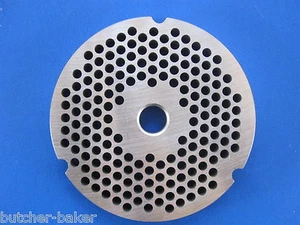 #32 3/16" (4,5mm) EDELSTAHL Fleischwolf Platte für Hobart 4332 4532 TorRey etc. - Bild 1 von 1