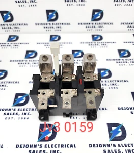 CUTLER HAMMER BA43A, MODEL A, 600V, 3 PHASE THERMAL OVERLOAD RELAY (JV3) - Picture 1 of 3