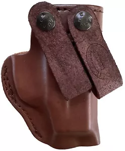Leather Gun Holster TAURUS PT111 140 145 745 SIG 225 INSIDE WAISTBAND RIGHT A368 - Picture 1 of 2