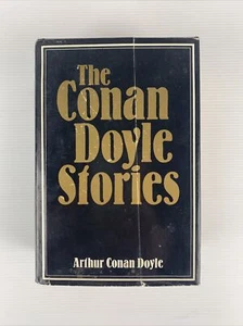 The Conan Doyle Stories by Arthur Conan Doyle HCDJ 10x Stories Vintage Book - Foto 1 di 12