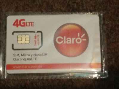 CLARO Dominican Republic + REFILL + AIRTIME ONLY / NO SIM CARD ! - Image 1 of 2