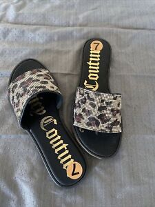 Juicy Couture Women Sandals size 7 open toed Yippy
