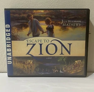 Escape to Zion Jean Holbrook Covenant LDS Mormon Book on CD - Picture 1 of 3