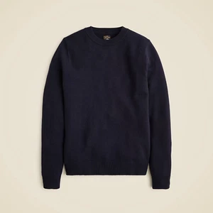 J.Crew Midweight Cashmere Crewneck Sweater in Navy Abyss, Size Medium - Picture 1 of 8