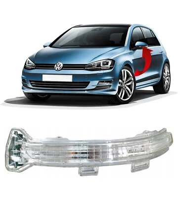 VOLKSWAGEN GOLF7 2014 SINAL DE ESPELHO ESQUERDO FABRICANTE DE EQUIPAMENTO ORIGINAL NÃO 5G0949101 - Imagem 1 de 3