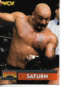 1999 Topps WCW NWO Nitro Saturn Card