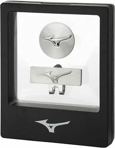 Mizuno Japan Golf Ball Cap RB Clip Marker 5LJD212100 Silver - Picture 1 of 1