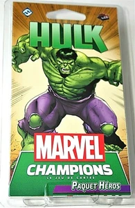 Marvel Comics Champions The Card Game Hero Pack Deck Hulk New MIP French - Picture 1 of 2