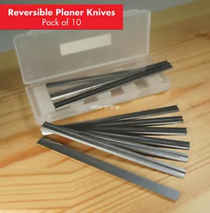 10PC planer knife 3-1/4" for MAKITA BOSCH B&D, HSS 82x5.5x1.1mm - Bild 1 von 4