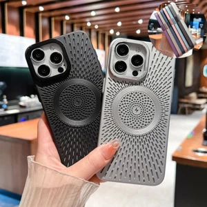For iPhone 15 Pro Max 14 Pro 13 12 Heat Dissipation MagSafe Magnetic Case Cover - Picture 1 of 13