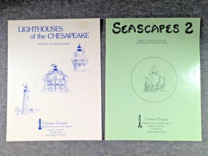 Tidewater Originals Chesapeake Lighthouses & Seascapes 2 Cross Stitch Patterns - Picture 1 of 15