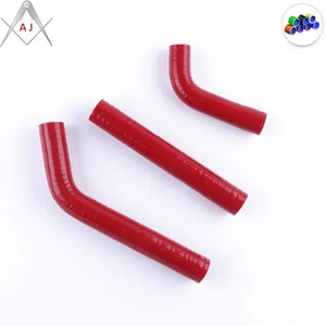 Red For 2002-2013 Gas Gas TXT Pro 125 250 280 300 Silicone Radiator Hose - Foto 1 di 3