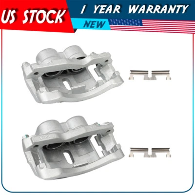 Par de pinzas de freno delanteras con soporte para Chevrolet Express 3500 2006-2020 PBV Foto 1 de 4