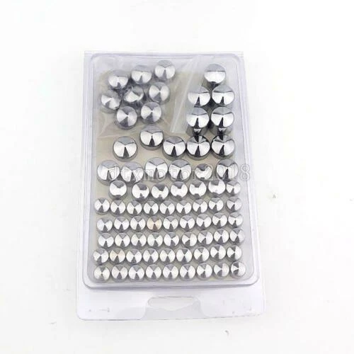 Tapa de cubierta con perno cromado 76X para Harley-Davidson Softail Deluxe Standard Foto 1 de 1