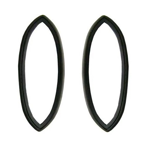 CONJUNTO DE 2 SELOS DE LENTE DE LUZ TRASEIRA ESQUERDA E DIREITA VOLKSWAGEN KARMANN GHIA 1960-1969 - Imagem 1 de 2