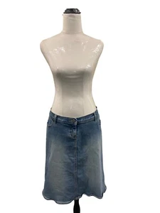 Sass & Bide Sydney Blue Denim Skirt Size 30 - Picture 1 of 7