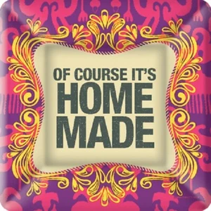 Natürlich ist es hausgemacht 7 Zoll Quadratische Pappteller 8/Pkg MENGE 6 PKGS - Bild 1 von 1