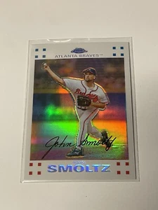 2007 Topps Chrome Refractor #30 John Smoltz /660 **019526 - Picture 1 of 2