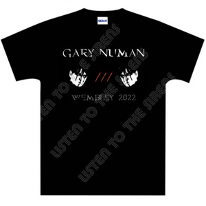 Camiseta de recuerdo Gary Numan - Wembley 2022 - Intruder Tour - TOTALMENTE NUEVA - Imagen 1 de 2