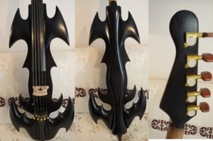 Best model solid wood fancy SONG streamline Black 5 strings 4/4 electric cello - Picture 1 of 10