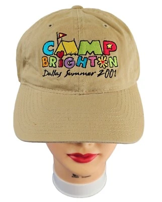 Gorra de béisbol Camp Brighton Dallas verano 2001 con tirantes gorra gorra ropa alternativa Foto 1 de 4