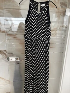 Neu TOP !!! CALVIN KLEIN Ganz Langes DESIGNER Kleid Sommer-Kleid Gr xl 42 44 - Bild 1 von 19