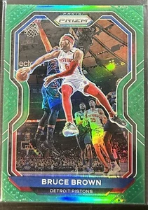 2020-21 Panini Prizm Prizms Green #239 Bruce Brown - Picture 1 of 1