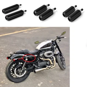 Barra de choque deslizadores de marco de 3 soportes de amortiguador para Harley Sportster XL 883 1200 EE. UU. - Imagen 1 de 20