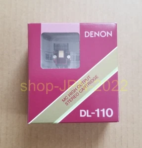DENON DL-110 MC Type Cartridge High Output Moving Coil Cartridge Red New - Picture 1 of 4
