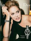 DIOR Watch Magazine Print Ad Advert Jewelry ACCESSORIES WOMEN VTG 2007
