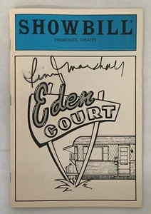 Promenade Theatre "Eden Court" 1984 Playbill - Signed By Penny Marshall - Picture 1 of 2