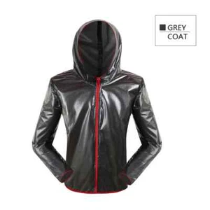 Waterproof Cycling Jersey Long Sleeve Raincoat Coat Windproof Bicycle Clothing - Picture 1 of 38