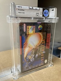 Fire Striker Firestriker Super Nintendo SNES WATA GRADED NEW GAME 8.0 A not VGA