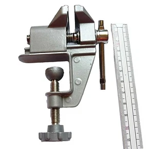 Kleiner Mini Schraubstock Tisch Werkbank Modelbau Bank Juwelier Schraubstock  - Bild 1 von 3