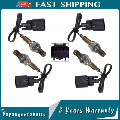 For 2007 2008 2009 Kia Sorento 3.8L V6 Set of 4 Up+Downstream Oxygen O2 Sensors - Image 1 of 4