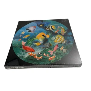 Springbok Undersea Enchantment 500 Pieces Circular Puzzle NEW - Picture 1 of 11