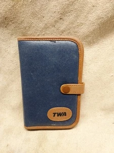 TWA AIRLINES ROYAL AMBASSADOR FIRST CLASS NOTE PAD & PEN SET NEVER USED 1983 - Picture 1 of 10
