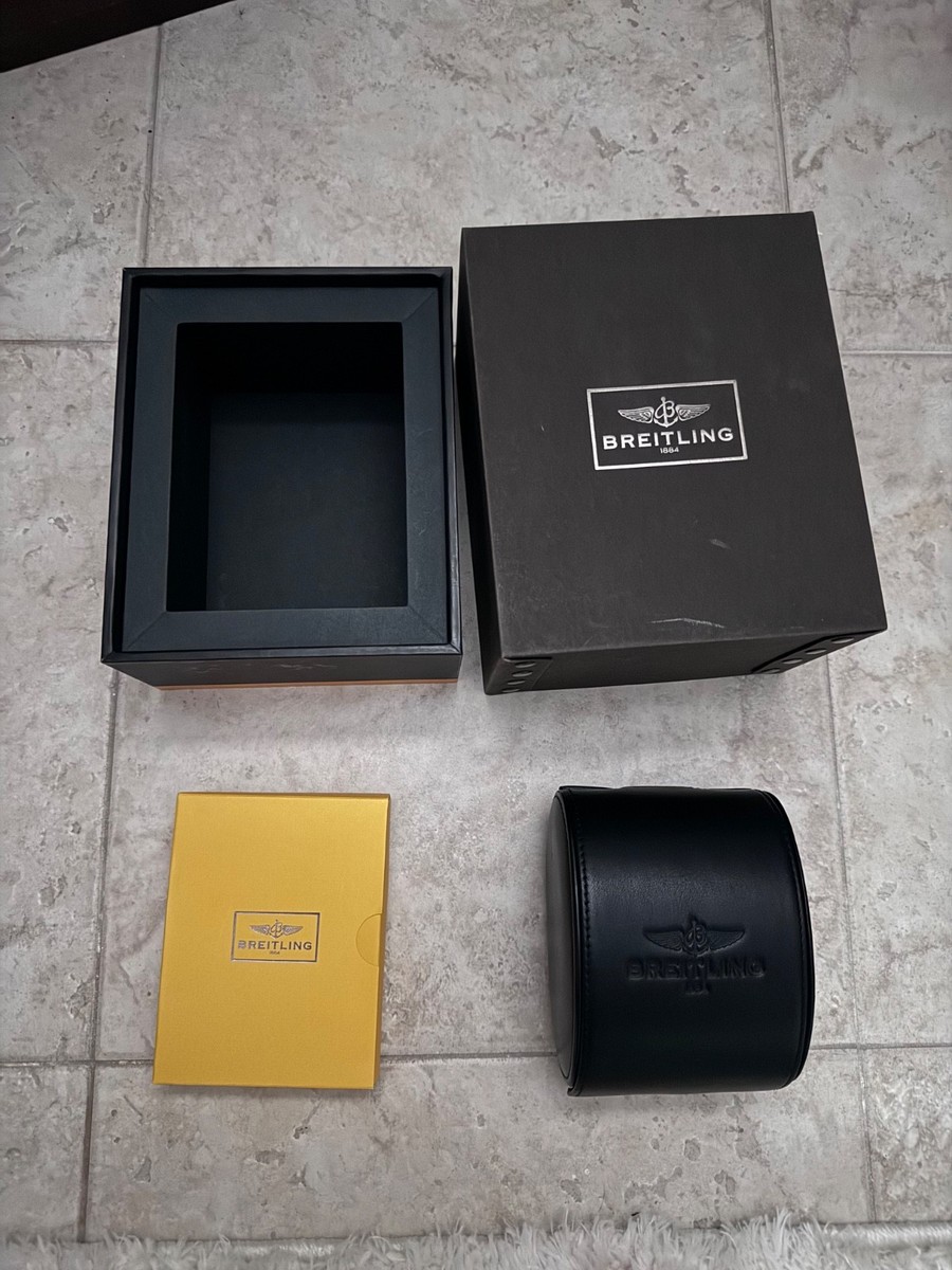 Breitling 1884 レザーケースセット(から箱) Breitling Leather Watch Boxes & Cases for sale | eBay