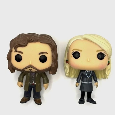 Funko Pop! Harry Potter #16 Sirius Black & #14 Luna Lovegood Vinyl Figures Loose - image 1 of 4
