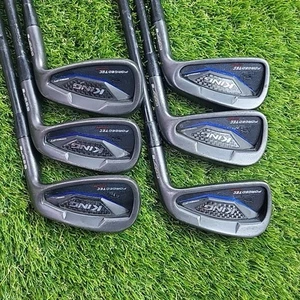 Cobra Forged Tec One Length Iron Set 5-PW Black AMT Regular Flex Shafts - Picture 1 of 7