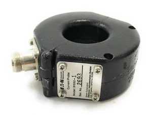 Vintage Eaton 91550-1 Current Monitor Probe Clamp-On Transformer 10KHz-100MHz - Picture 1 of 5